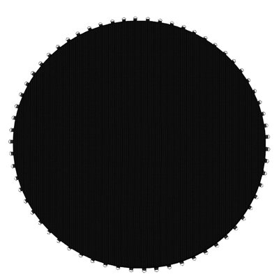 Surface de saut pour trampoline ronde