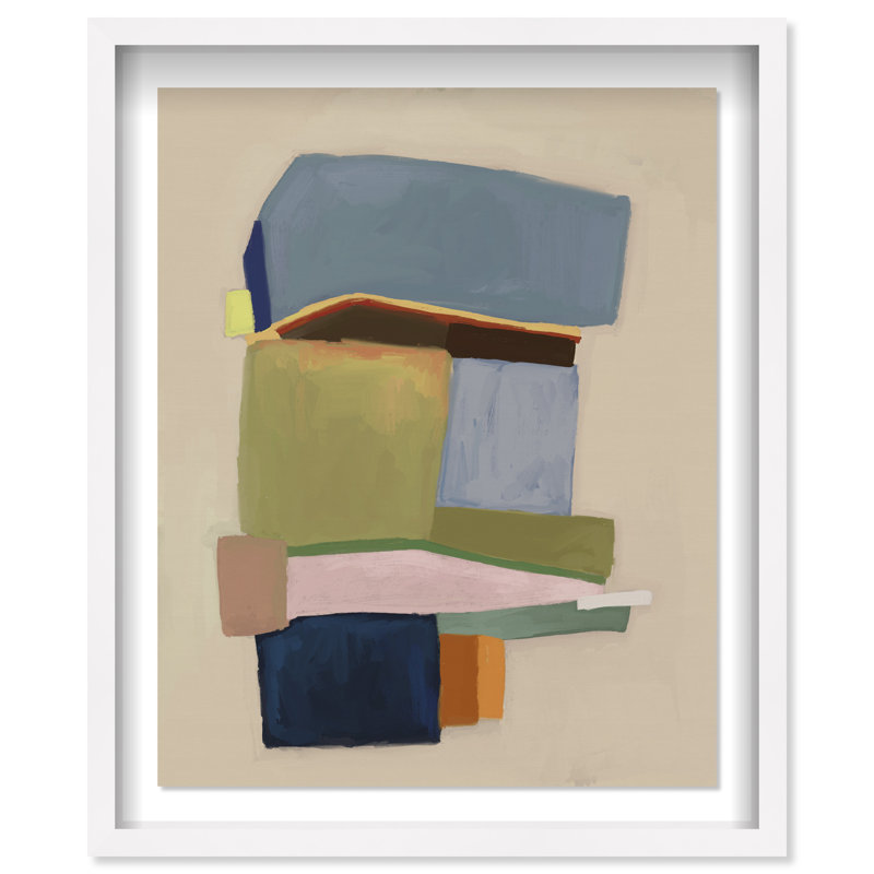 Point Of View by Oliver Gal, 31.5"H x 37.5"W, White Shadowbox