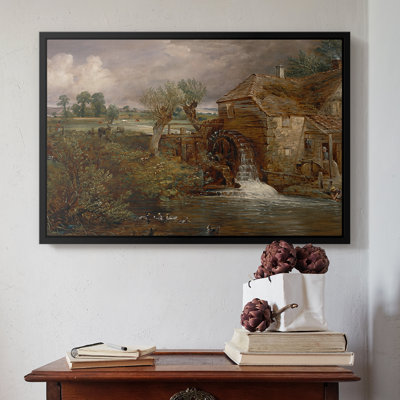 Parham Mill, Gillingham, 1826-John Constable-Framed Gallery Wrapped Canvas