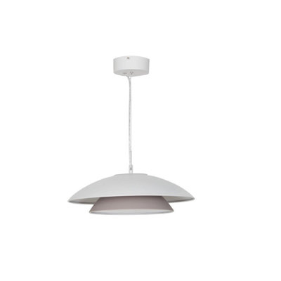 1 - Light Off White LED Kitchen Island Pendant