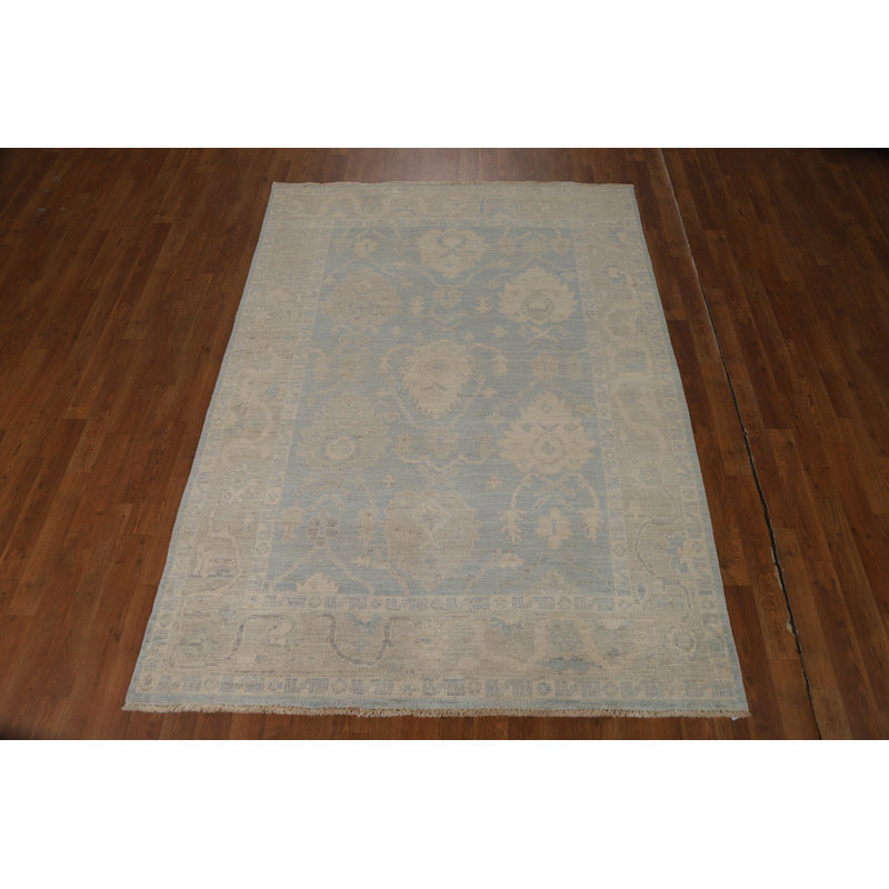 One-of-a-Kind Rectangle Cotton Area Rug