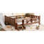 Lit double en bois massif avec escalier, rangement et fonction de sommeil autonome-131147367-131147365