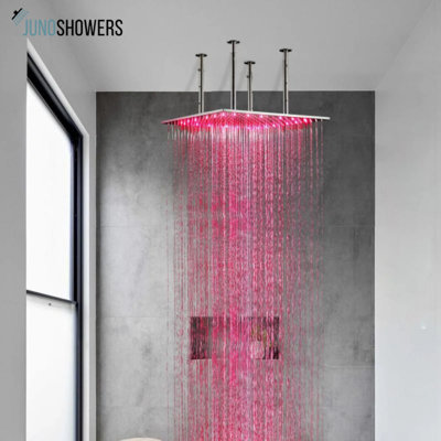 Pomme de douche haute pression avec buses anti-colmatage et modes de jet réglables