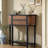 Retro Minimalist Solid Wood Accent Cabinet-110477064