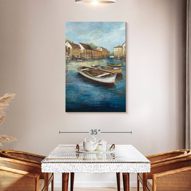 Mehar Tranquil Harbor I, 45" H x 30" W