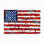 Toile d'extérieur «Dramatic Stars and Stripes» de Carolee Vitaletti-87945500