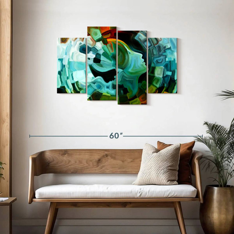 Leisha Creative Mind, 27" H x 43" W