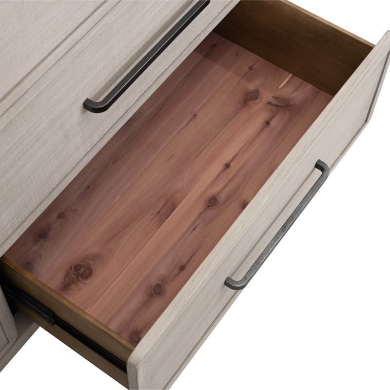Dovie Solid Wood 6-Drawer Dresser