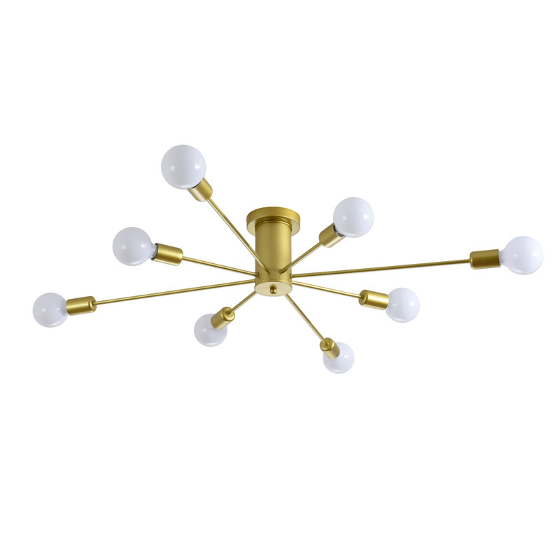 Annalese 8 - Light Chandelier, Gold