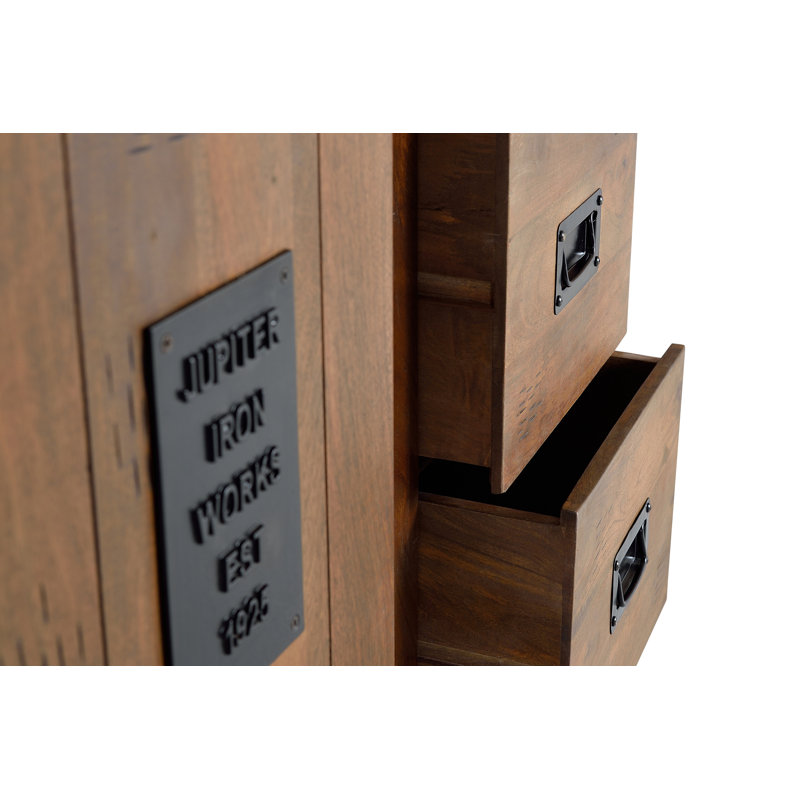 Varya 140cm Solid Wood Sideboard
