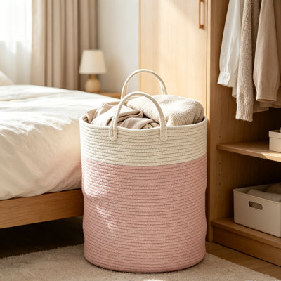 Cedrial Cotton Laundry Room Organizer