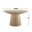 Table basse ronde avec base piédestal -49368127