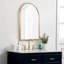 Mcfarren Metal Arch Wall Mirror-846200325