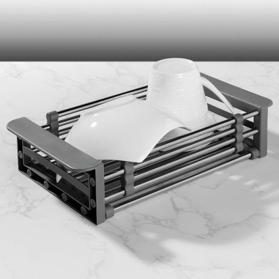 Adjustable Stainless Steel Dish Rack
