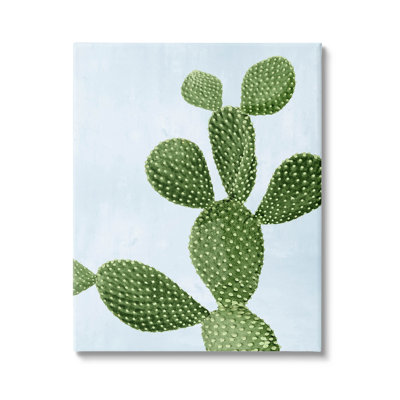 " Prickly Pear Desert Cactus " by Mia Jensen