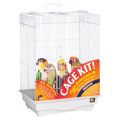 Breuer Plastic Play Top Starter Bird Kit with Perch
