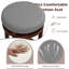 Red Barrel Studio Set Of 2 Swivel Bar Stool Kitchen Kitchen Island Stool Pub & Cafe W/ Cushion Grey