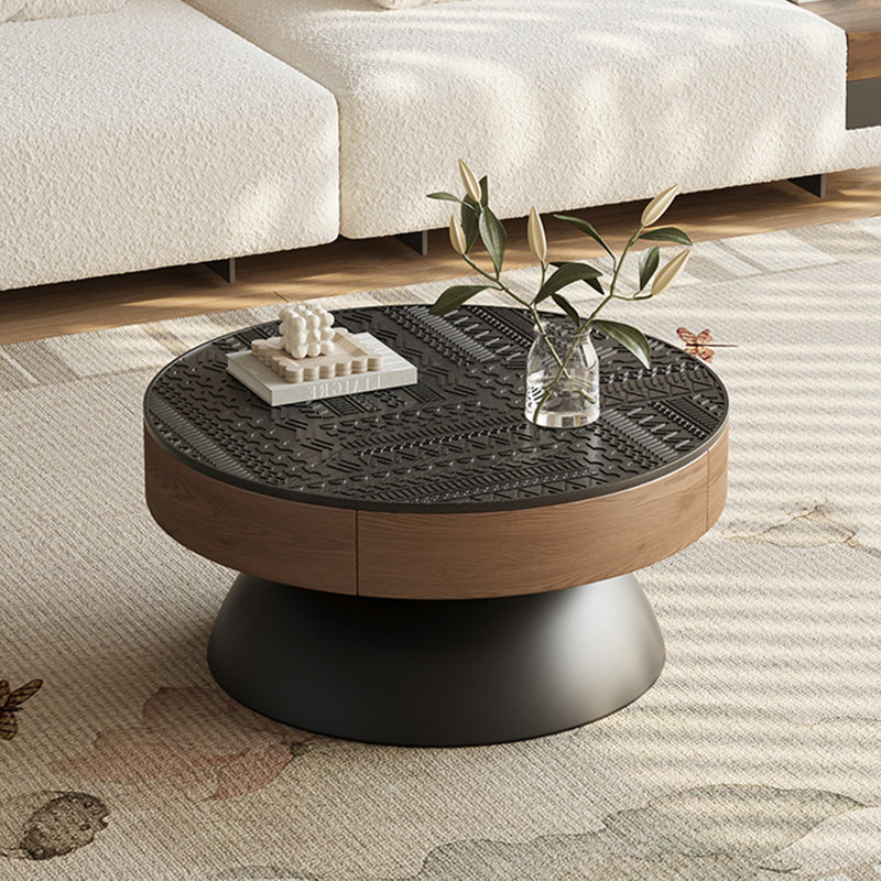 Table basse Vintage Luxury, H 13,8 po x L 23,6 po x l 23,6 po