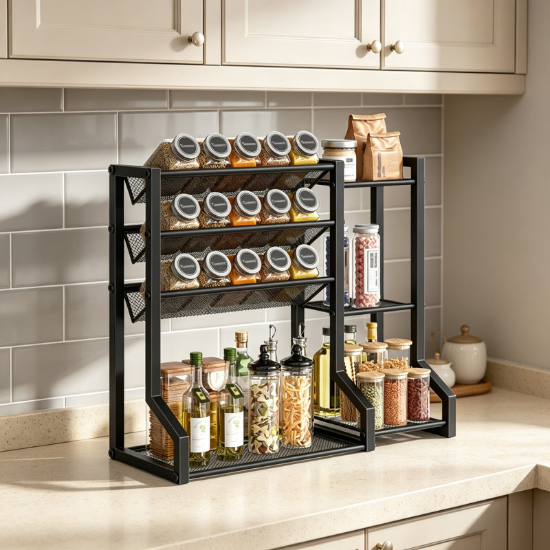 Freestanding Spice Rack
