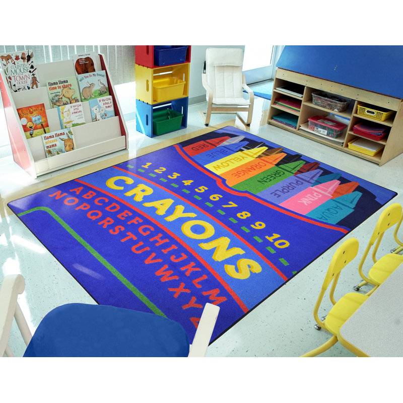 Tapis Pick A Color par Joy Carpets, Rectangle 3 pi 10 po x 5 pi 4 po
