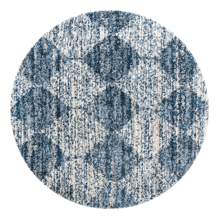 Serenity Shag Geometric Indoor Rug