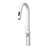 Modern Pull-Down Faucet For Kitchen Use - 18.67" In Brushed Nickel Finish Construction-1636808605