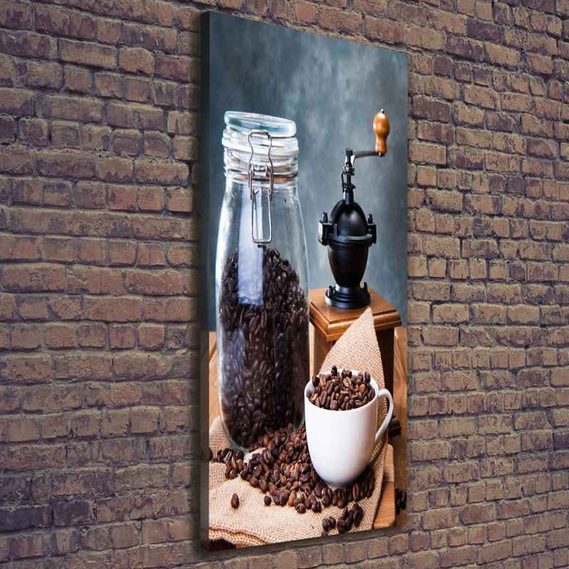 Coffee Grinder - Wrapped Canvas Print