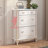 White Solid wood Shoe Storage
