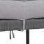 Ensemble modulaire de patio en corde 6 pièces, canapé d'extérieur en forme de L avec table, glacière, coussins profonds-1262052602