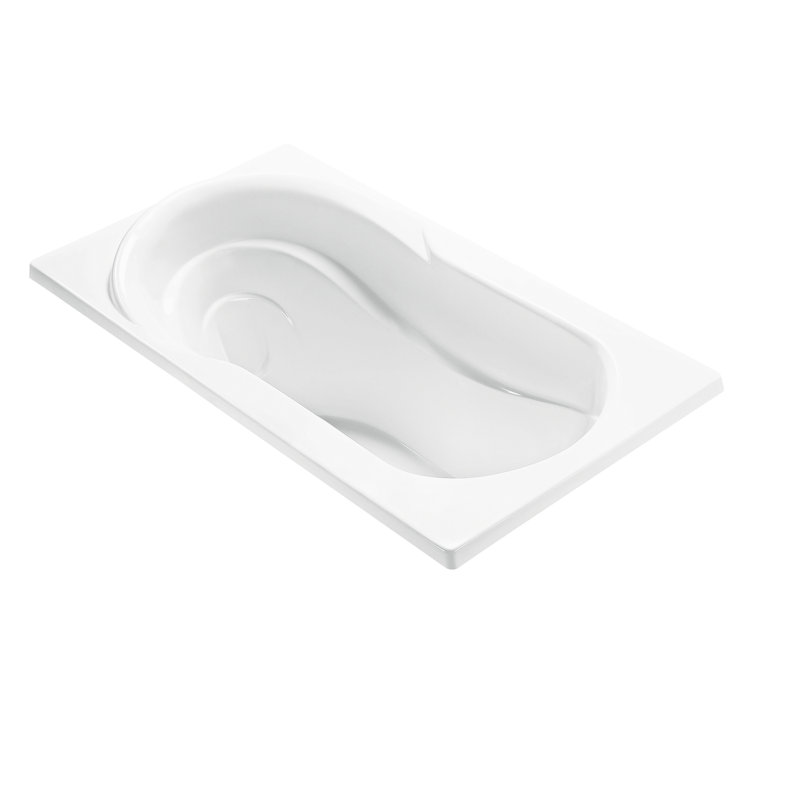 Reflection 4 60" Whirlpool Bathtub, White
