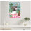 «Maximalist Bathroom Elephant Bubblegum» par Honey Island Studio, reproduction d'art sur toile encadrée