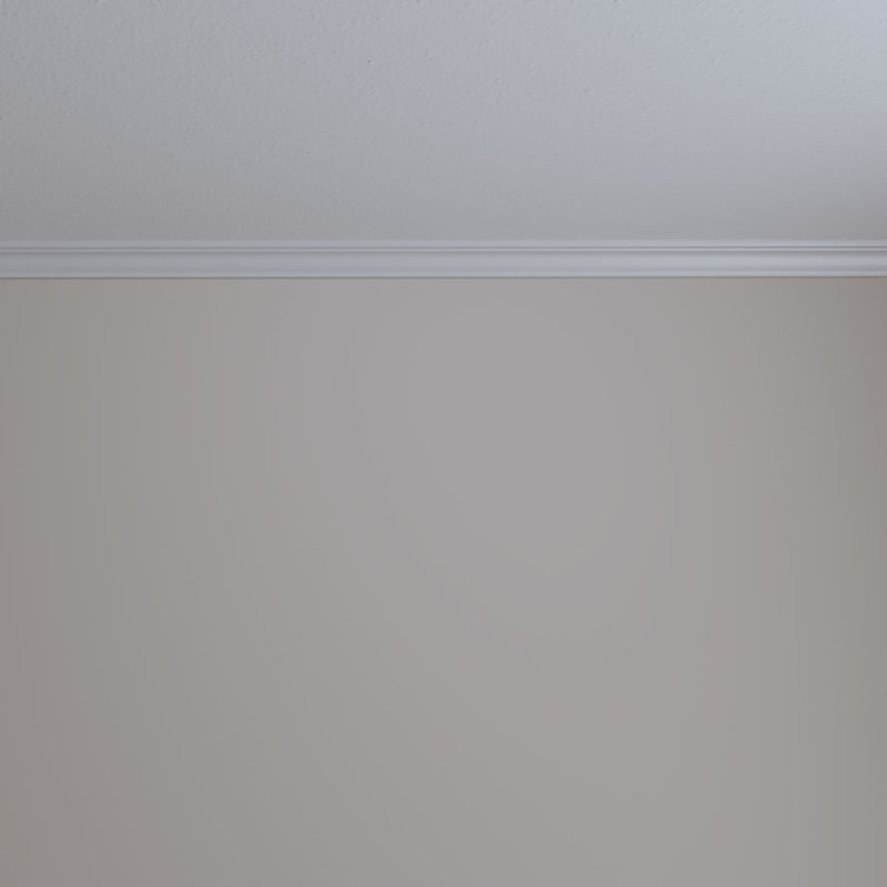 Primed Polyurethane Traditional Crown Moulding 7-ft 10-1/2-in
