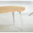 Versatile Extendable Table Suitable for Dining, Office, and Coffee Use with Metal Legs and MDF Top-1779685533-1779685529