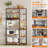 Microwave Stand Bakers Rack W Power Outlet