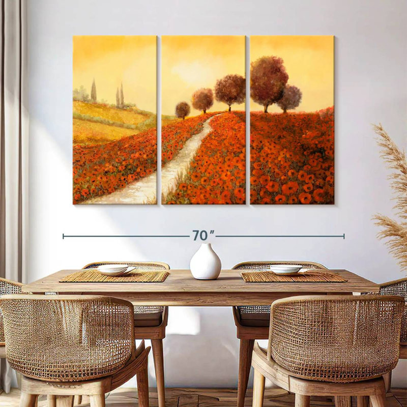 Alvord La Collina Dei Papaveri, H 42 po x l 65 po