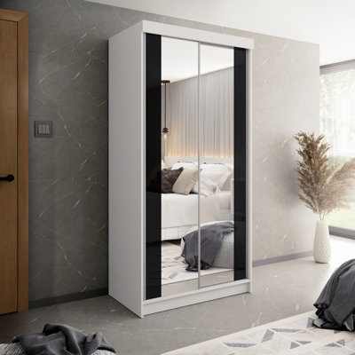 Aireyana 2 Door Glass Wardrobe