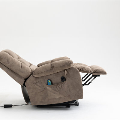 Fauteuil inclinable inclinable avec poche latérale