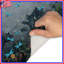 Tapis de bain bleu-129217129