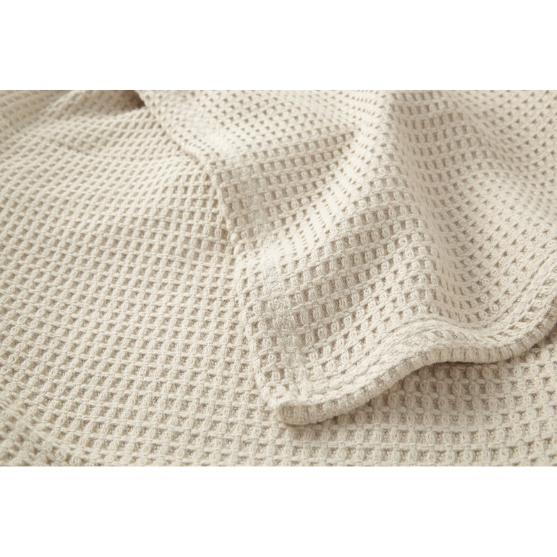 Riviera Cotton Blanket, Twin, Tan