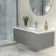 Lavabo de salle de bain L 21 po x l 15 po Lavabo de salle de bain rectangulaire en céramique blanche