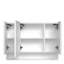 Armoires de salle de bain modernes en aluminium 39 po x 28 po