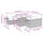 Vidaxl Garden Sofa Set Black