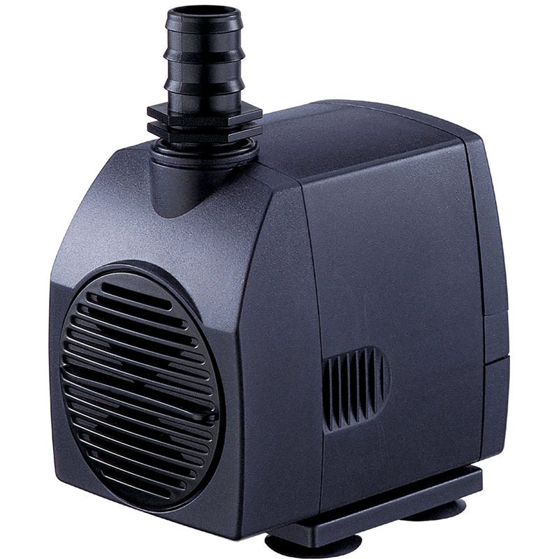 Pompe de fontaine; Débit: 197 gallons par heure; Hauteur de livraison: 59 po, H 3 po x l 2 po x P 3 po