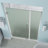 Belmore 53 x 72 Hinged Frameless Shower Door-100895478-100895481