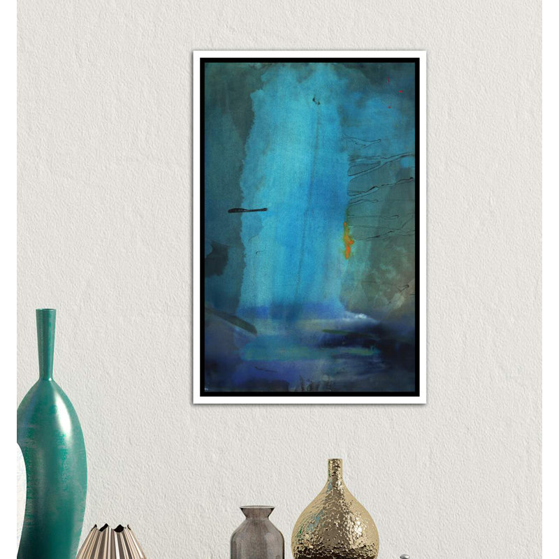 « reality » par michelle oppenheimer-reproduction d’art, H 48 po x l 32 po x P 1,5 po, Toile blanche encadrée
