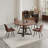 Round dining table boxwood