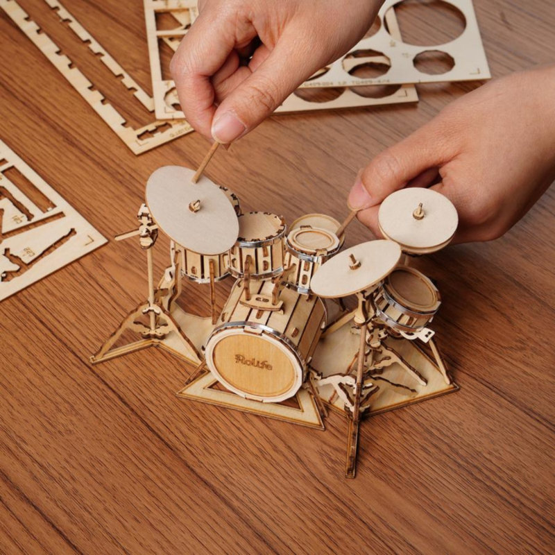 DIY 3D Puzzle - Drum Kit - 246pcs