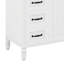 Ensemble de meuble-lavabo 36 po avec lavabo en céramique, armoire de salle de bain avec 2 tiroirs et 2 portes, ensemble de meuble-lavabo simple avec cadre solide et panneau de fibres à densité moyenne-1497688306
