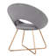 Fauteuil d'appoint moderne 28,35 po Vanezza-762033382-762033407