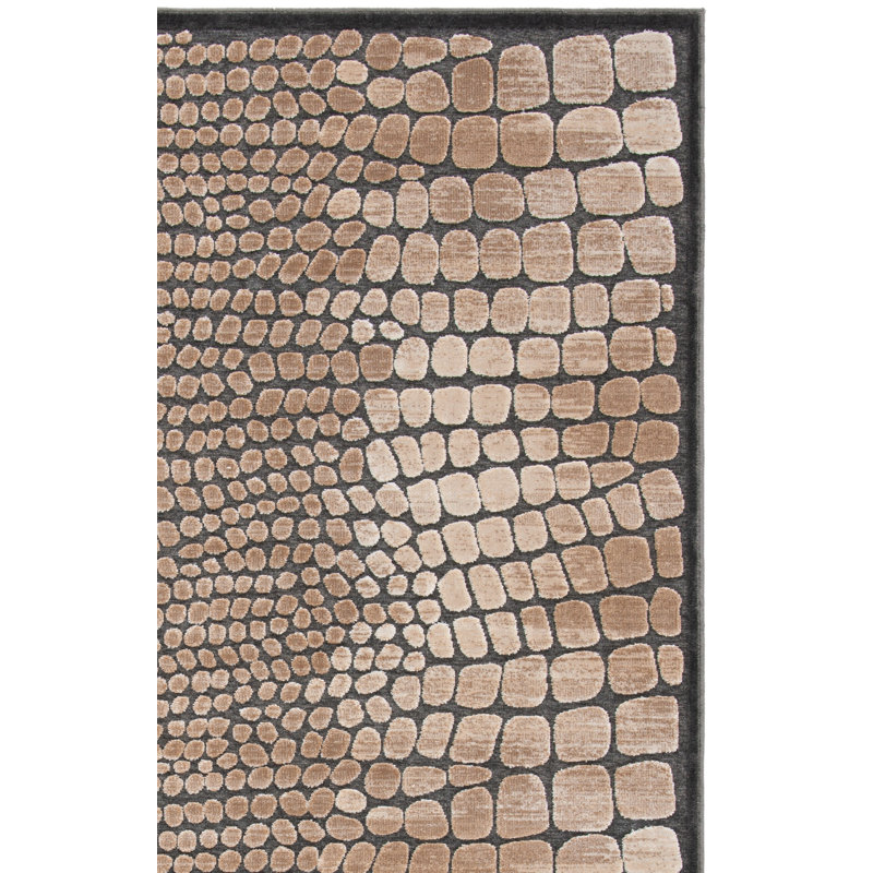 Tapis Heie anthracite doux